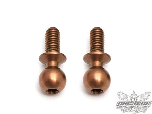 Team Associated FT TiN Heavy-duty Ballstud, 6mm
