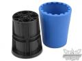 JConcepts EXO 1/10th STOCK STAND BLACK STAND, BLUE CUP