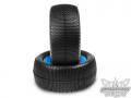 JConcepts Hybrids - green compound - Elevated, yellow wheel - premounted