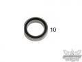 RC car remote control Tourex Ball Bearing 13x19x4 mm with rubber seal - 10 Pcs