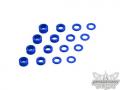RC car remote control JConcepts Metric Washer Set (.5, 1,2,3,4 and 5mm Thickness) 