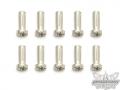 RC car remote control Reedy Low-Profile Bullet Connector, 4mm x 14mm (10)