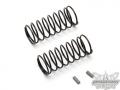 RC car remote control Team Associated FT 12mm Front Springs, gray, 3.45 lb