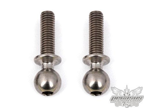 Team Associated FT HD Ti Ballstuds, 10 mm