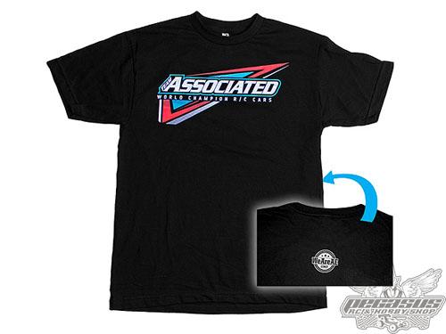 Team Associated Tri T-Shirt, black, M
