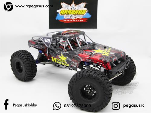 1/10 4WD Hammer Rock Crawler Off-road Truck RTR (Blue/Red)