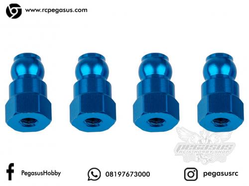 Team Associated RC10B74 Shock Bushings, 10 mm