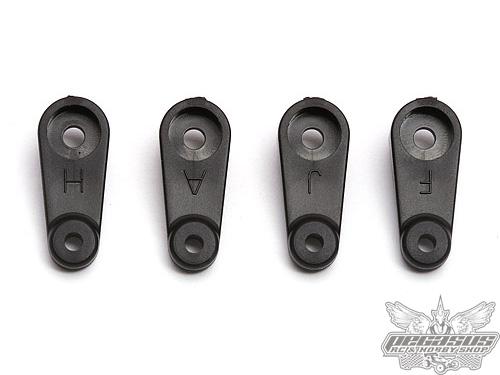 Team Associated Servo Horns, Molded (4pcs)