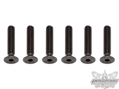Team Associated Screws, 4x20 mm FHCS