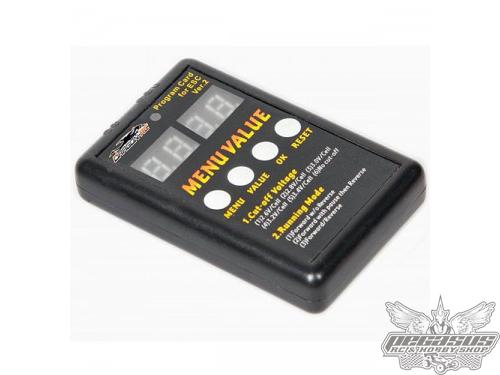 SST Racing Program card for ZTW ESC