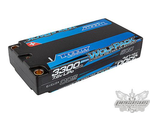 Reedy Wolfpack HV-LiPo 3300mAh 50C 7.6V LP Shorty