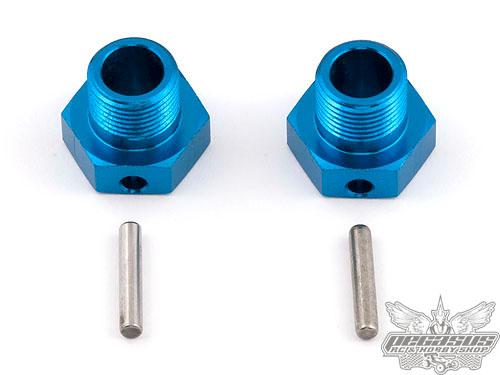 Team Associated Wheel Hex Blue Aluminum RC8.2 (2set)