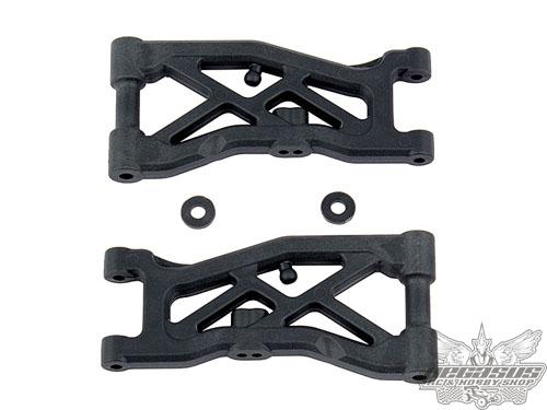 Team Associated RC10B74 Front Suspension Arms, hard