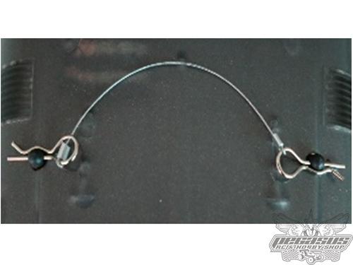 PHS Racing Team Carbody Clips Protecter 100mm 2pcs