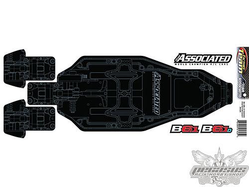Team Associated B6.1/B6.1D FT Chassis Protective Sheet